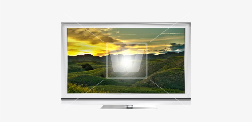 Lcd Tv - Television, transparent png download