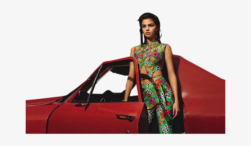 Sexy Selena Gomez Next To A Car Png Image - Lock Screen Selena Gomez, transparent png download