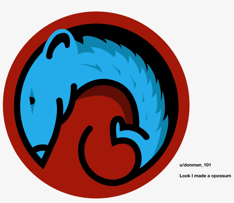 Look, I Made An Opossum On Adobe Illustrator - Csa Mark, transparent png download