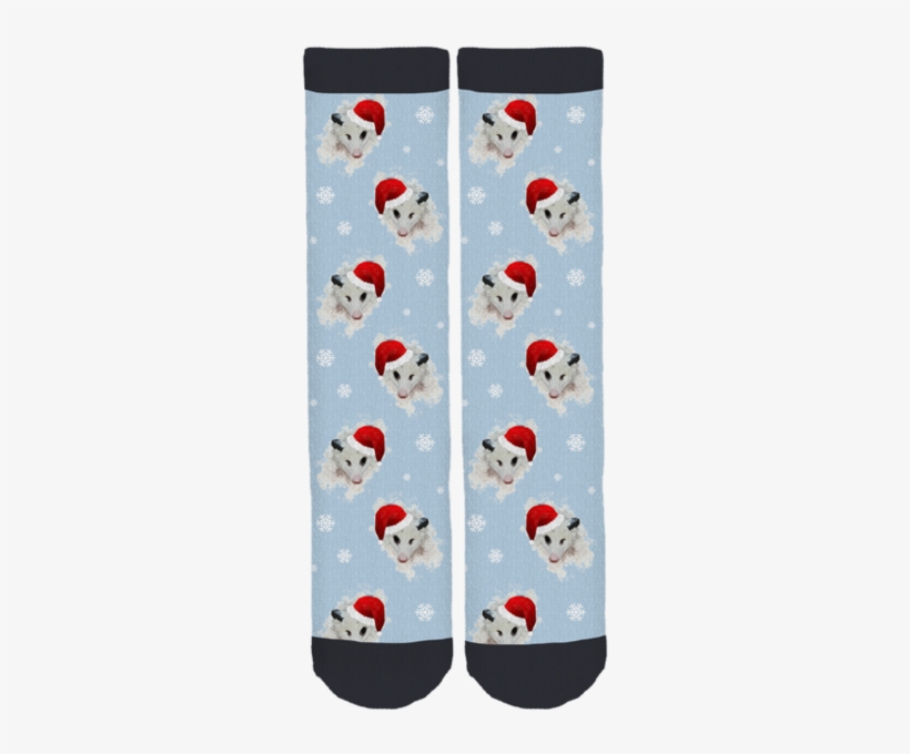 Petunia Opossum Holiday Socks - Sock, transparent png download