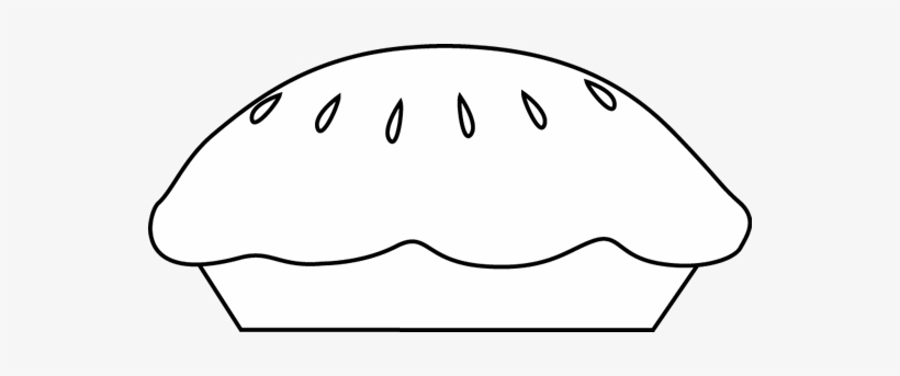 Pie Black And White Black And White Thanksgiving Pie - Pie Clip Art Black And White, transparent png download