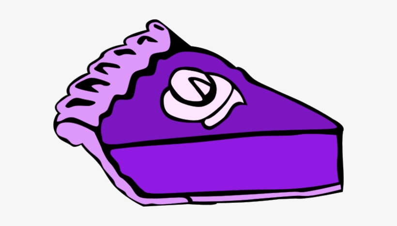 Pie Clipart Purple - Pie Clip Art, transparent png download