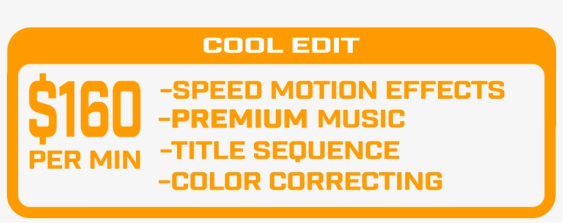 Cool Edit Pricing - Portable Network Graphics, transparent png download