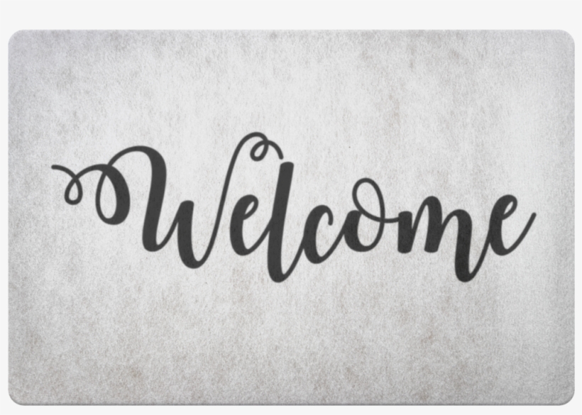Welcome Welcome Mat - We Re Engaged Svg, transparent png download