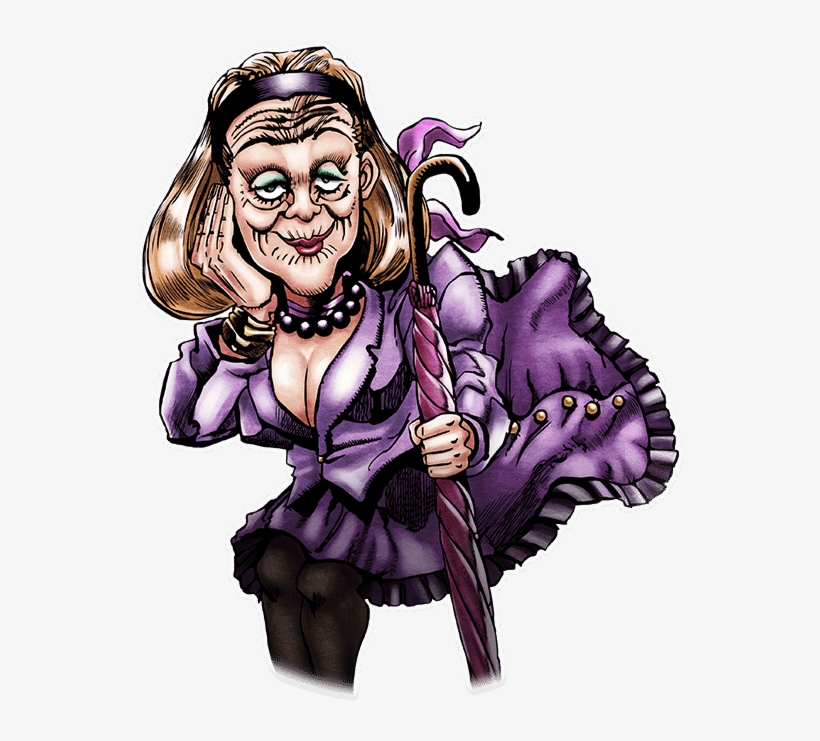 Unit Luxor's Old Woman - Jojo's Bizarre Adventure, transparent png download