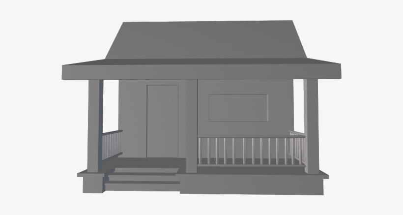 Cabin Basic Model Front 0b - Gazebo, transparent png download