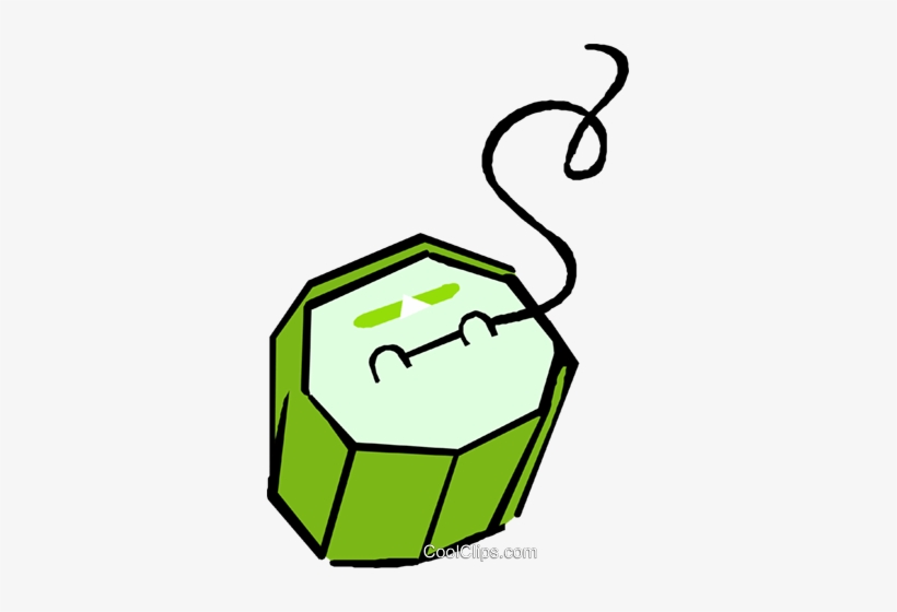 Dental Floss Royalty Free Vector Clip Art Illustration - Floss Clipart Transparent Background, transparent png download