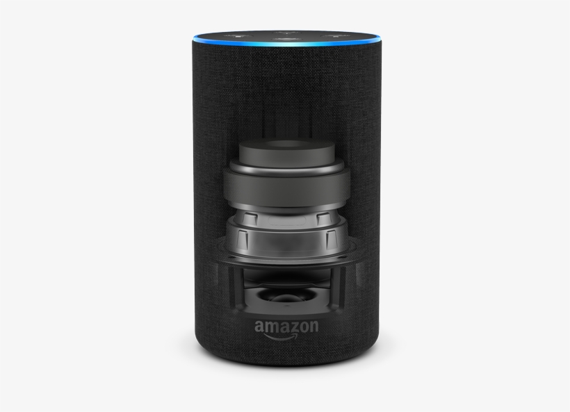 The Echo Features A Dedicated Tweeter, A - Amazon Echo 2nd Generation, transparent png download