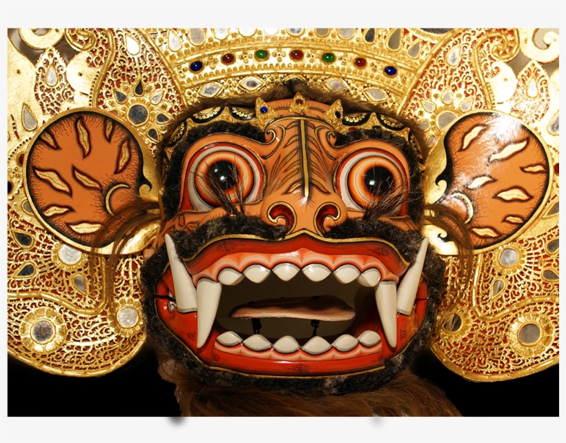Barong Macan - Mask, transparent png download