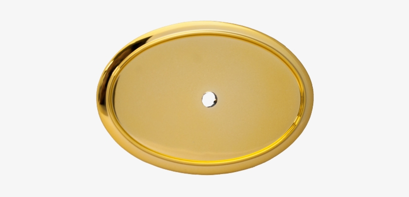 Gold 1 15/16" X 2 3/4" Oval Badge - Gold 1-15/16" X 2-3/4" Oval Badge Holder Bf76g, transparent png download