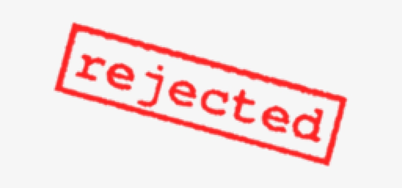 Rejected Stamp Png Transparent Images - Portable Network Graphics, transparent png download