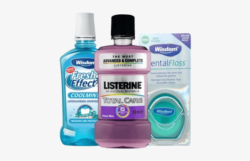Mouthwash & Floss - Mouthwash Floss, transparent png download