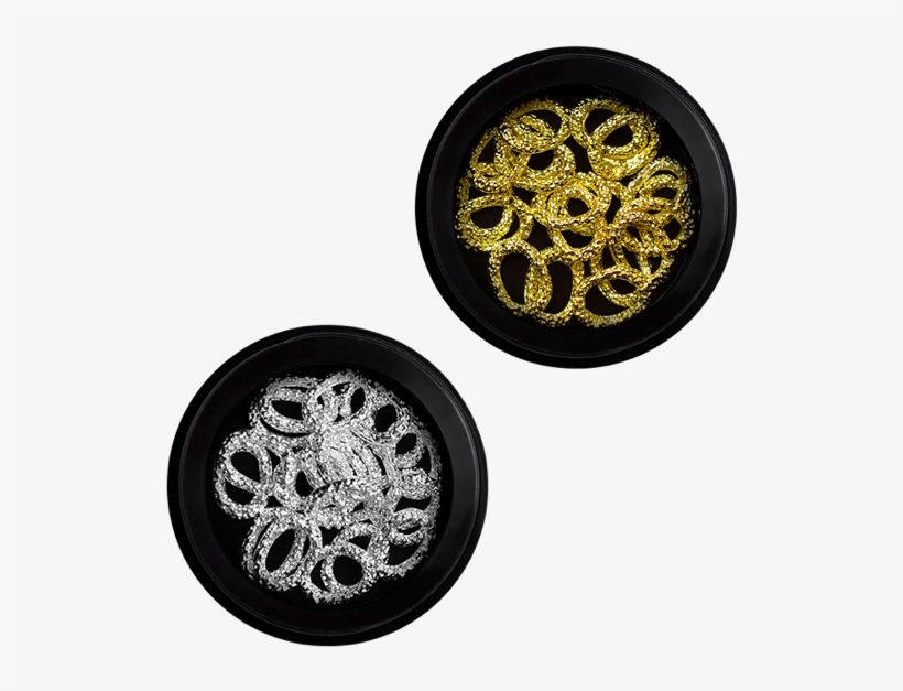 Liquid Stone Oval Jewel Frame - Gold, transparent png download