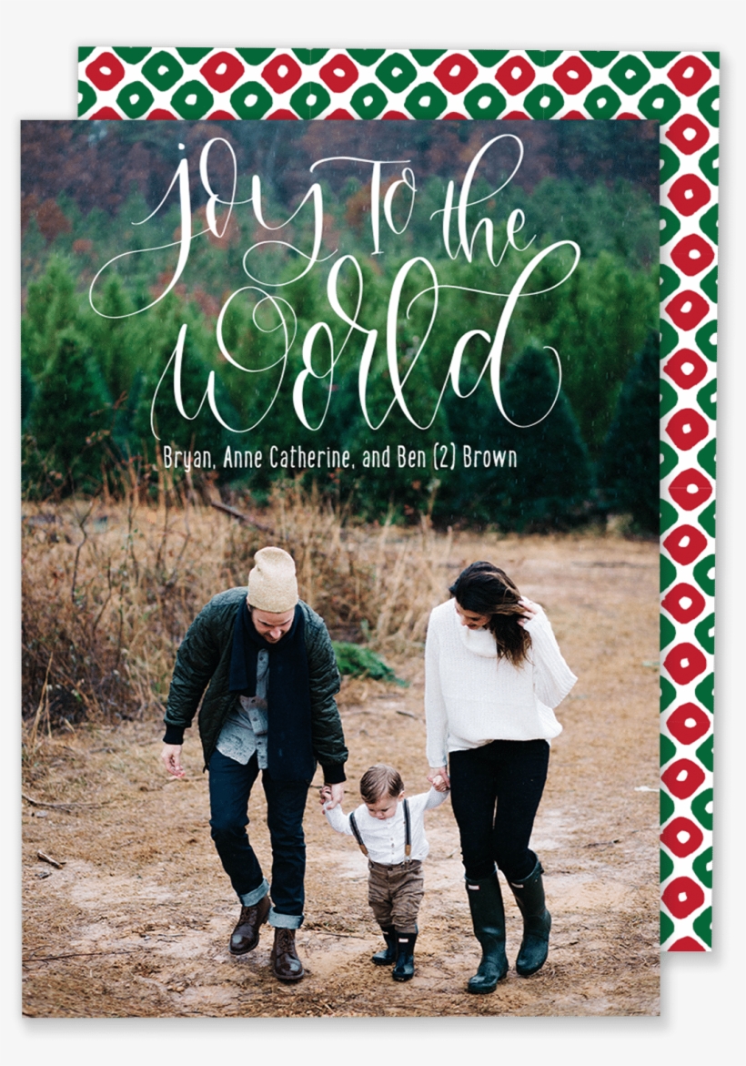 Joy To The World Diamonds Christmas Card - Der Vatertags-karte Retro 12,7 X 17,8 Cm Einladungskarte, transparent png download