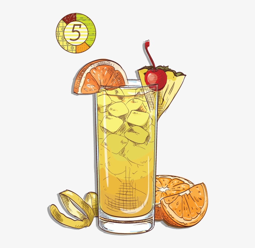 Rum Clipart Mixed Drink - Tea, transparent png download