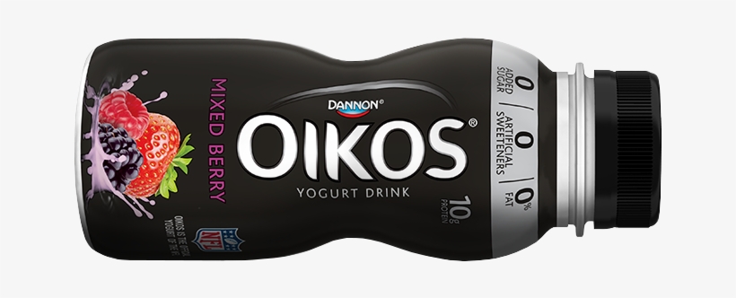 Mixed Berry Nonfat Yogurt Drink - Oikos Yogurt Drink, transparent png download