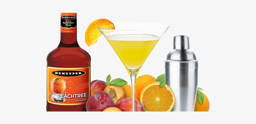 A Peach Of A Martini - Dekuyper Peachtree - 1 Lt, transparent png download