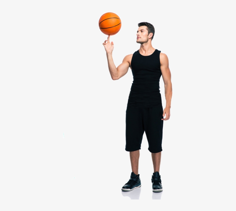 Basketball Training - Basketball Spinning Full Body, transparent png download