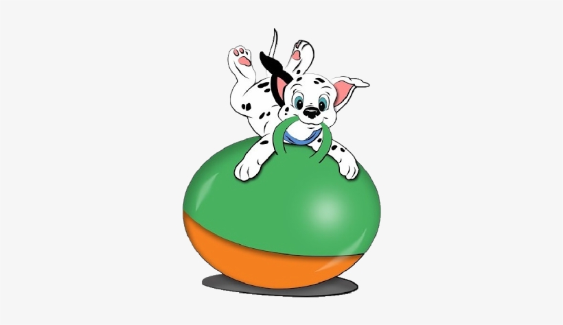 Dalmatian Clipart Baby Puppy - 101 Girl Dalmatian Clipart, transparent png download