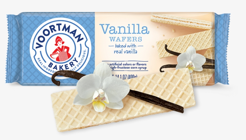 Us Wafer Vanilla - Voortman Wafers, Coconut Creme - 14.1 Oz, transparent png download