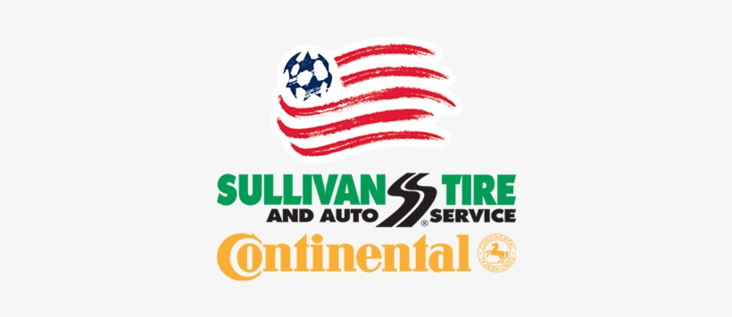 Sullivan Tire & Auto Service Have Teamed Up With Continental - New England Revolution 5" X 7" Magnet, Multi, transparent png download