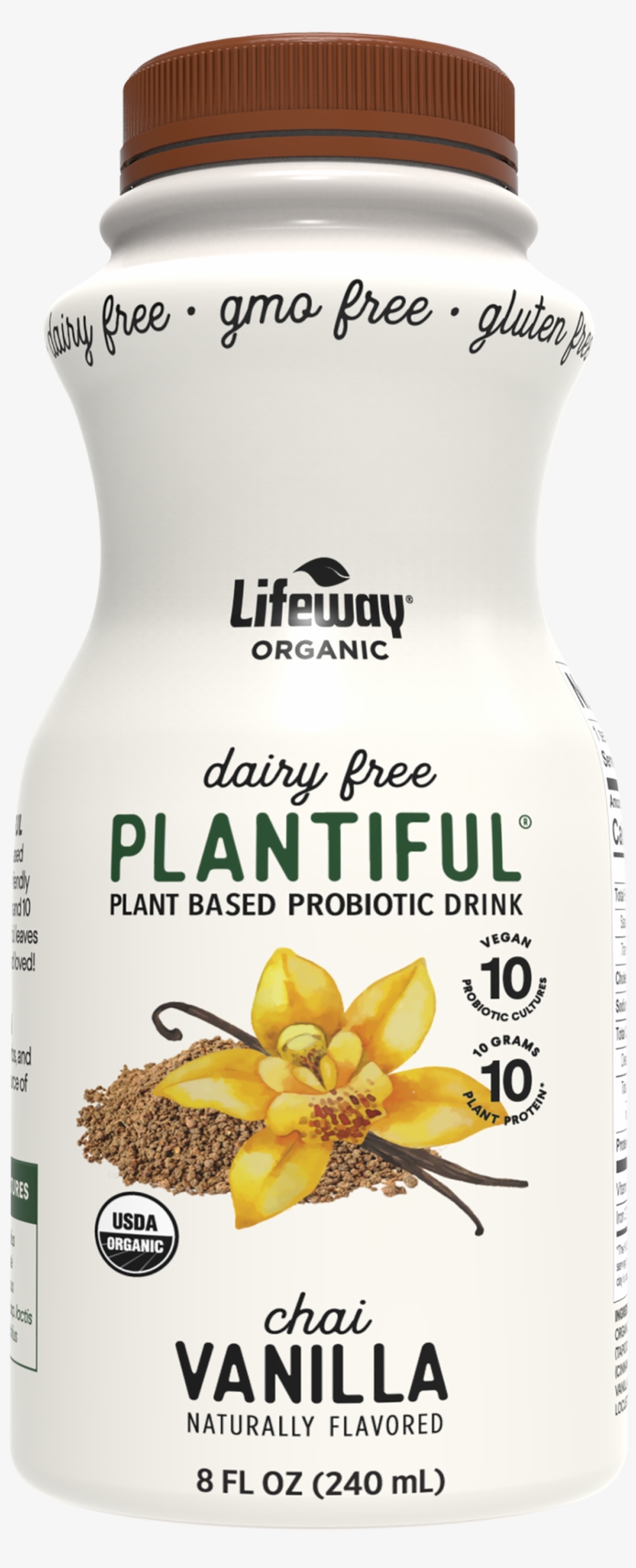 Chai Vanilla Organic Plant Based Probiotic Drink - Farm Fresh Daily Eggs' Textual Art Stupell Industries, transparent png download
