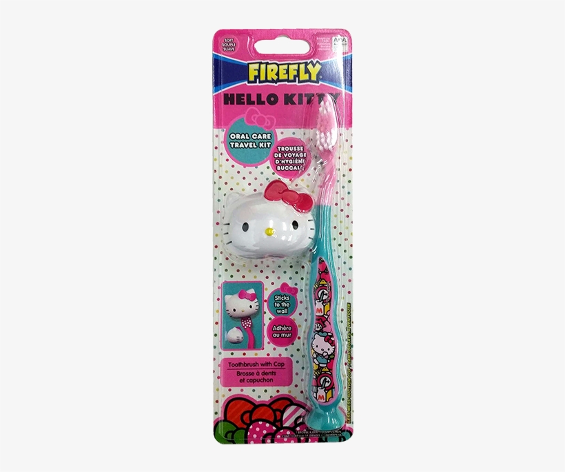 Hello Kitty Suction Toothbrush With Head Cover - Firefly Hello Kitty Toothbrushes (3), transparent png download