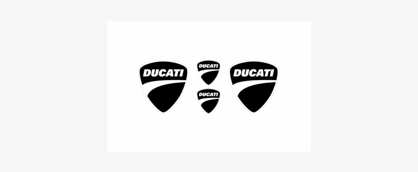 Ducati Black Emblems - Emblem, transparent png download