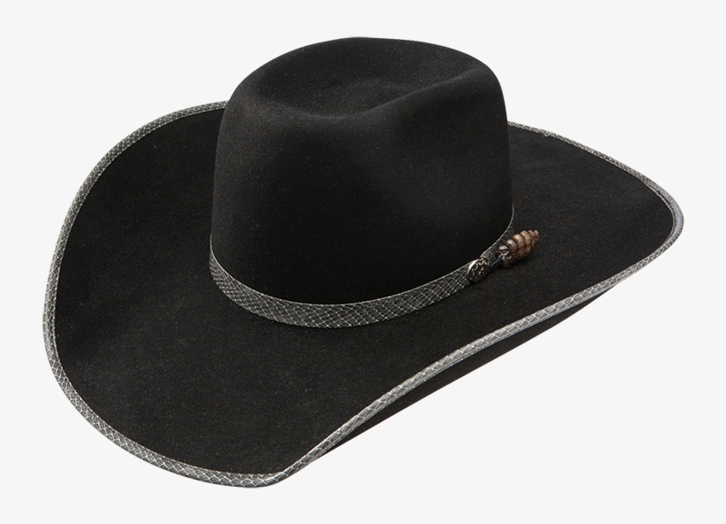 Sale Wrangler® Poison Collection 7x Black Viper Bound - Cowboy Hat, transparent png download