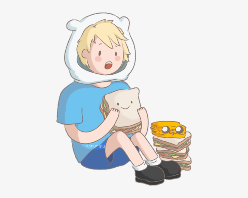 Adventure Time Fond D'écran Entitled Finn And Jake - Special Sentient Sandwich, transparent png download