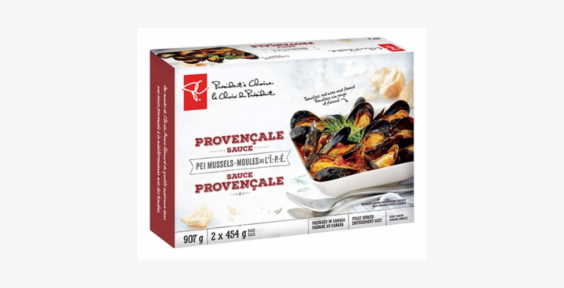 Pc Pei Mussels In Provencale Sauce - President's Choice Mussels In White Wine Sauce, transparent png download