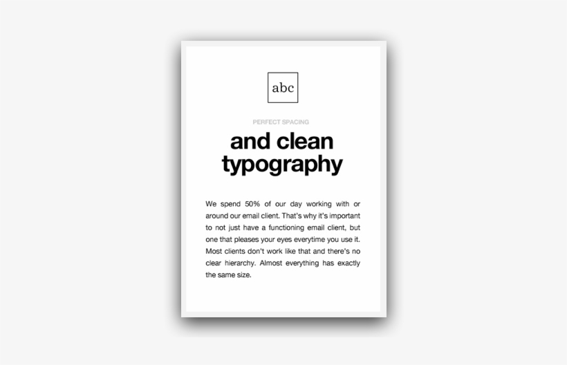 Header Demo - Mixing Serif And Sans Serif, transparent png download