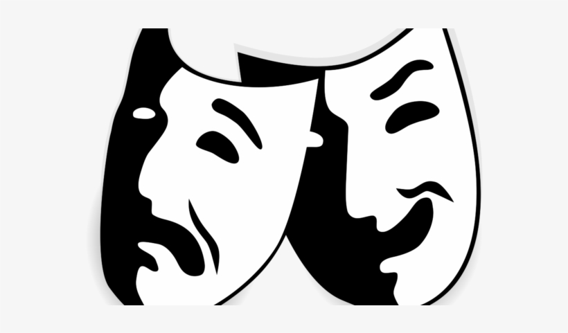 A Séance Goes Awry When The First Wife Of A Man With - Broadway Masks Clip Art, transparent png download
