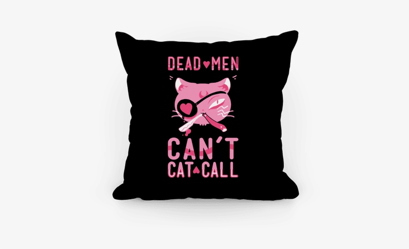 Dead Men Can't Cat Call Pillow Pillow - Going For A Nap, transparent png download