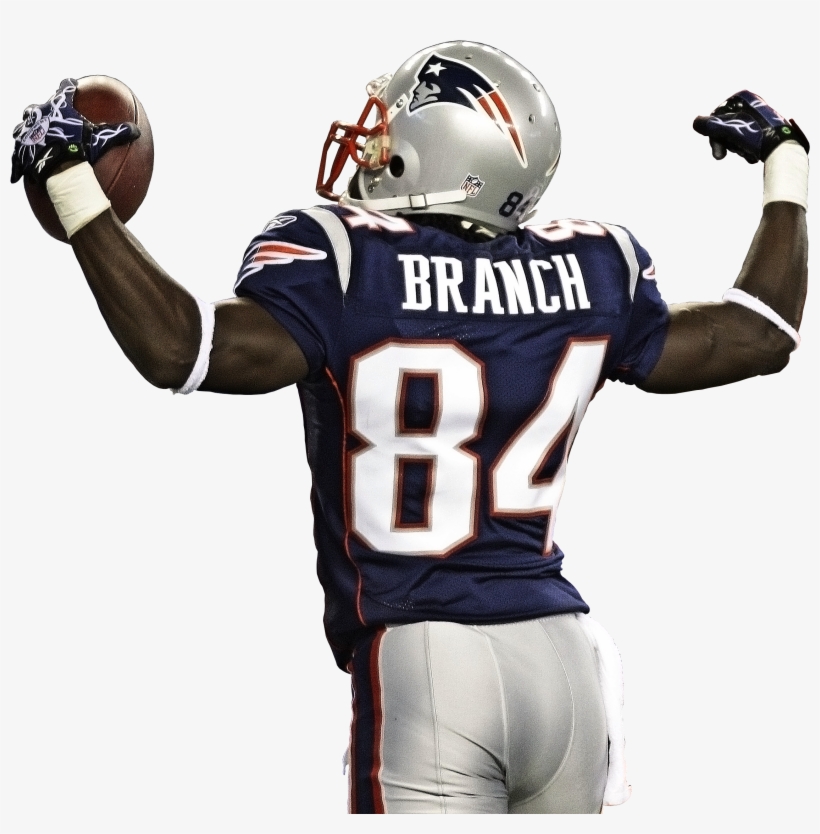 Deion Branch Mocks Fireman Ed During Touchdown Celebration - Deion Branch Patriots 84, transparent png download