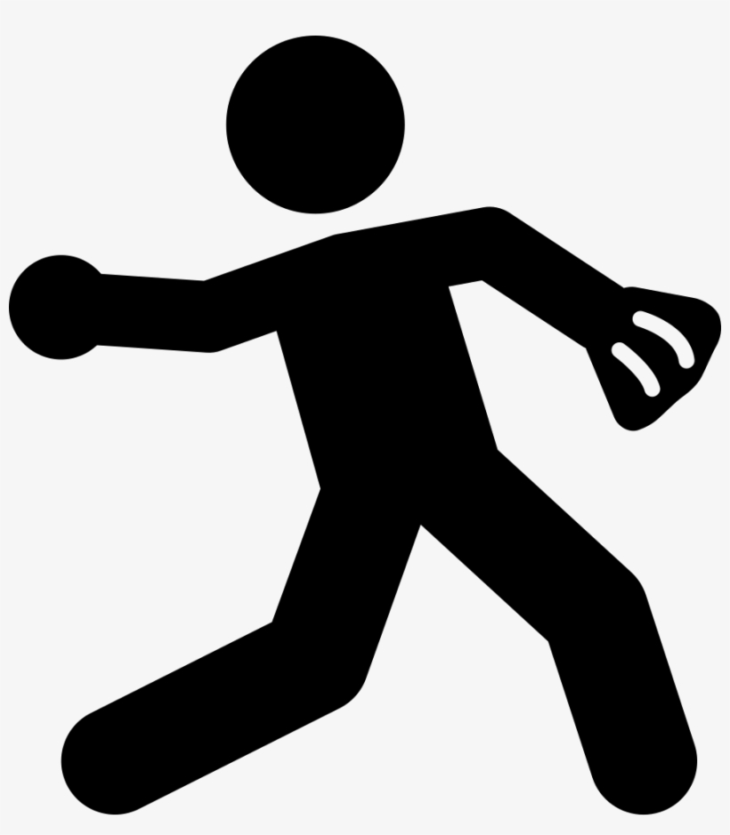 Softball Player - - Softball Icon, transparent png download