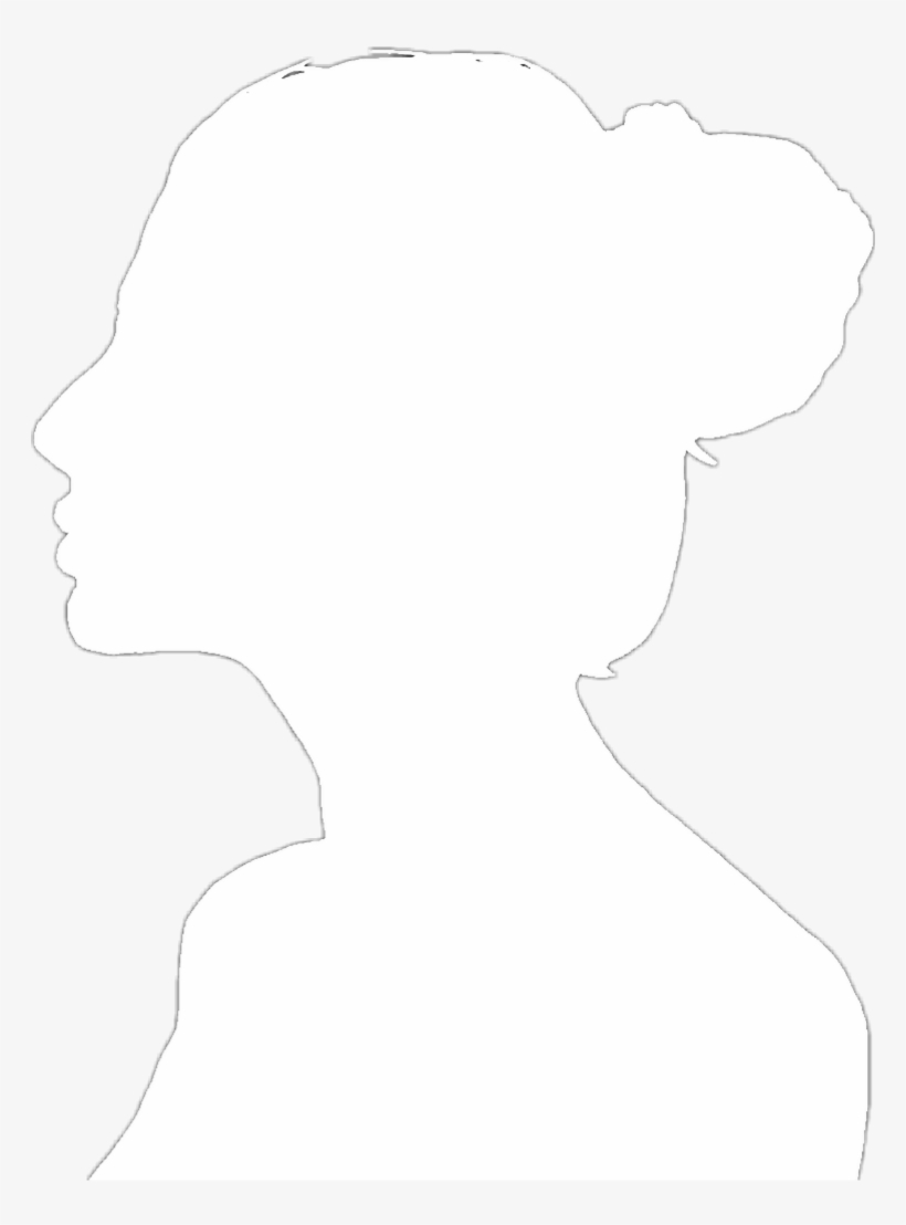Silhouette Sticker - Woman, transparent png download
