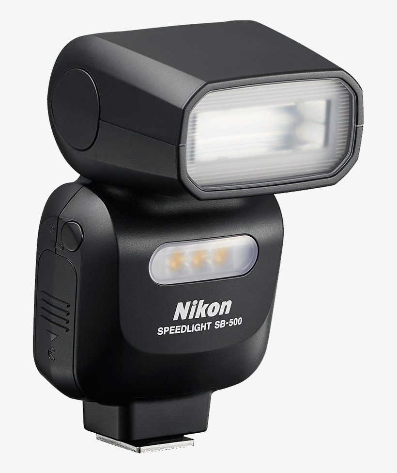 Nikon Announces Sb-500 Speedlight For Stills And Video - Flash Nikon Sb 500, transparent png download