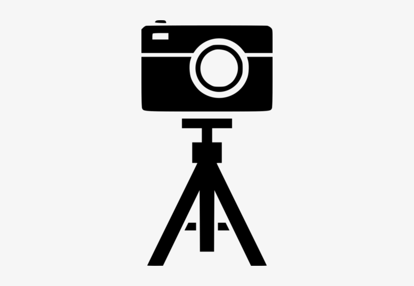 Download Video Camera With Tripod Png Clipart Video - Camera Tripod Icon Png, transparent png download