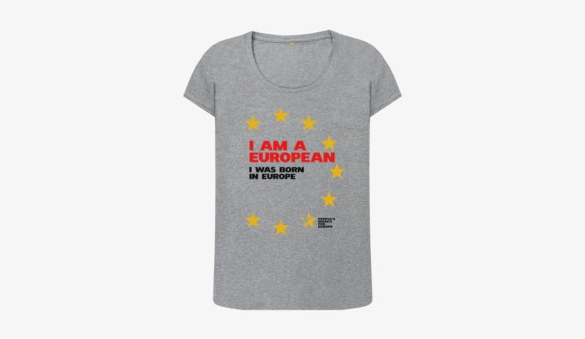 I Am A European V2 - T-shirt, transparent png download
