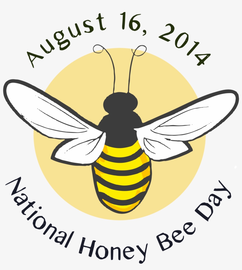 National Honeybee Day Small - Happy National Honeybee Day, transparent png download