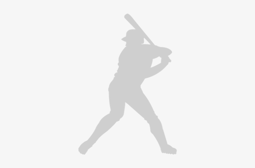 Student-athlete - Vector Baseball Player Silhouette, transparent png download