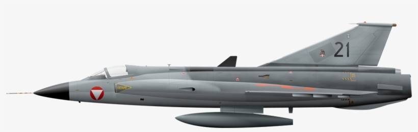 Gallery - J 35 Draken Austria, transparent png download