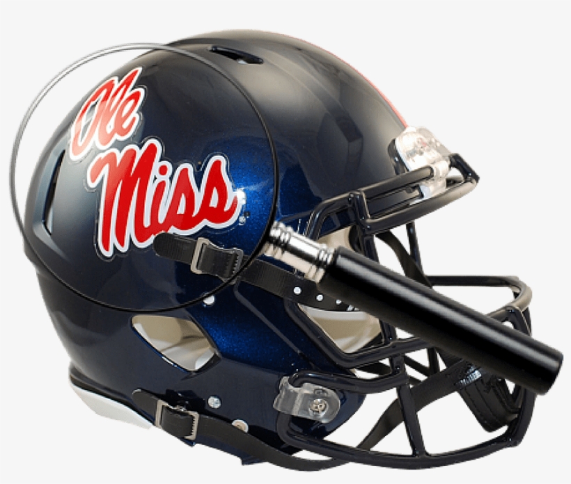 Diligently Researched - Ole Miss Football Helmets, transparent png download