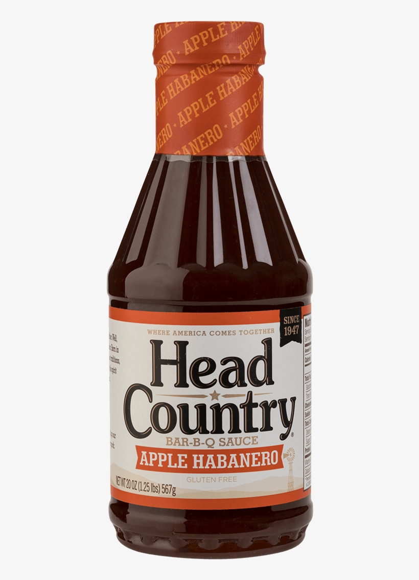 Apple Habanero - Head Country Apple Habanero Bbq Sauce, transparent png download
