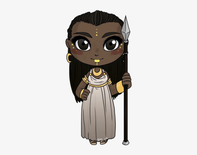 Aryanna And Napster - Chibi Throne Of Glass, transparent png download