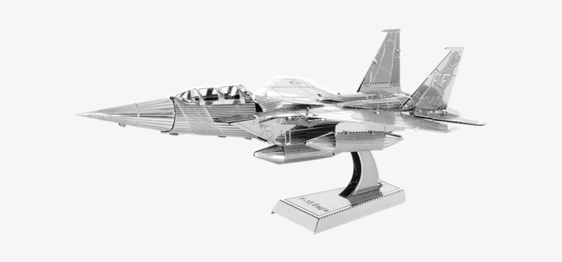 Picture Of F-15 Eagle - 3d Metal Earth Model Kit - F-15 Eagle, transparent png download