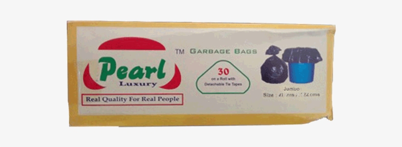 Pearl Garbage Bag Jumbo - Bin Bag, transparent png download