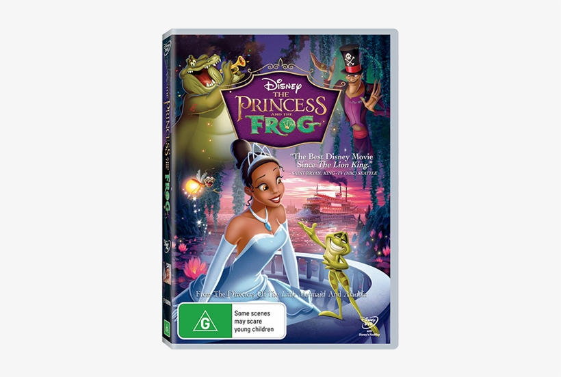Princess And The Frog On Dvd, transparent png download
