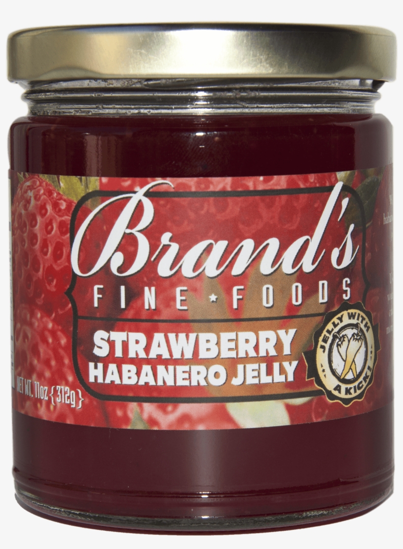 Strawberry Habanero Jelly - Jam, transparent png download